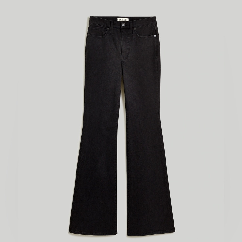 Made we’ll Classic Black Flared Jeans